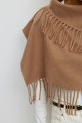 Fringe polo scarf