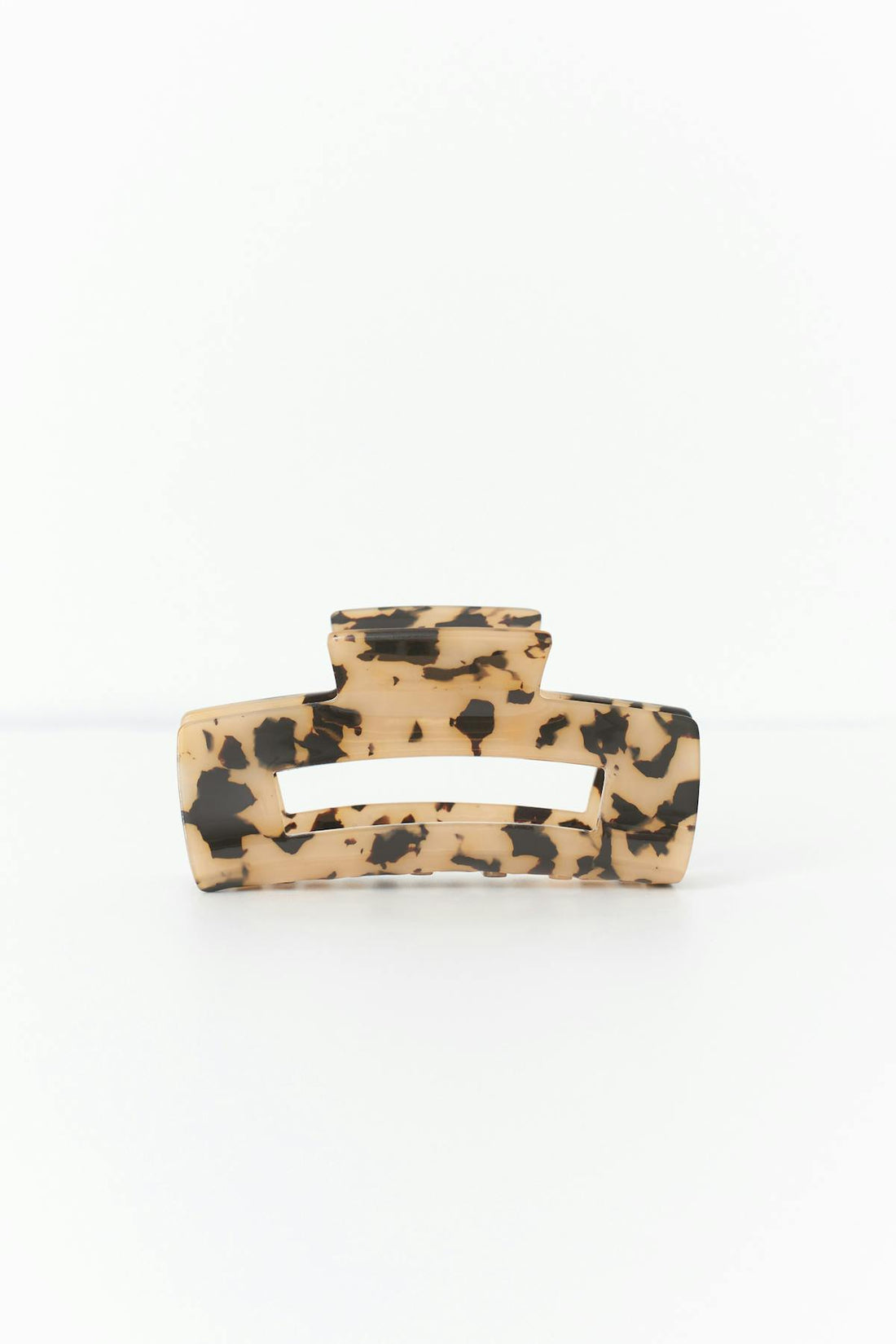Square hair clip - Turtoise