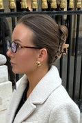 Square hair clip - Turtoise
