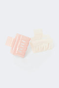 2-pack mini square hair clip