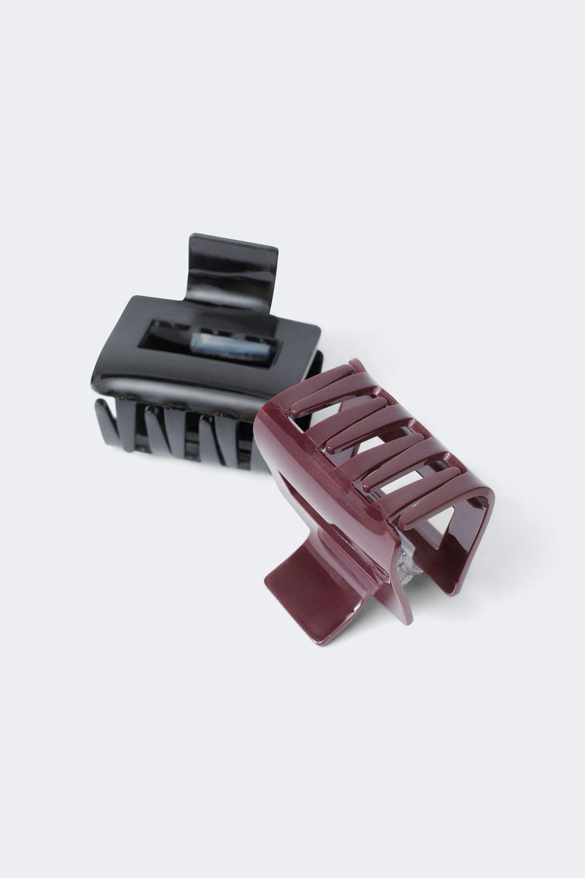 2-pack mini square hair clip