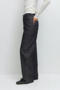Rhinestone jeans - Offblack