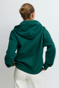 Zip hoodie - Lt grey melange