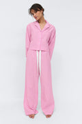 Poplin pyjamas trousers - Multi pink