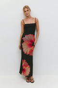 Strap dress - Flower aop