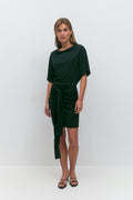 Tie dress - Bleu clair