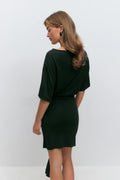 Tie dress - Noir