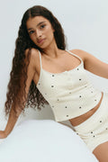 Loungewear singlet - Heart aop