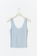 Lace detail tank - Heather
