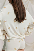 Soft pyjamas hotpants - Teddy bear aop