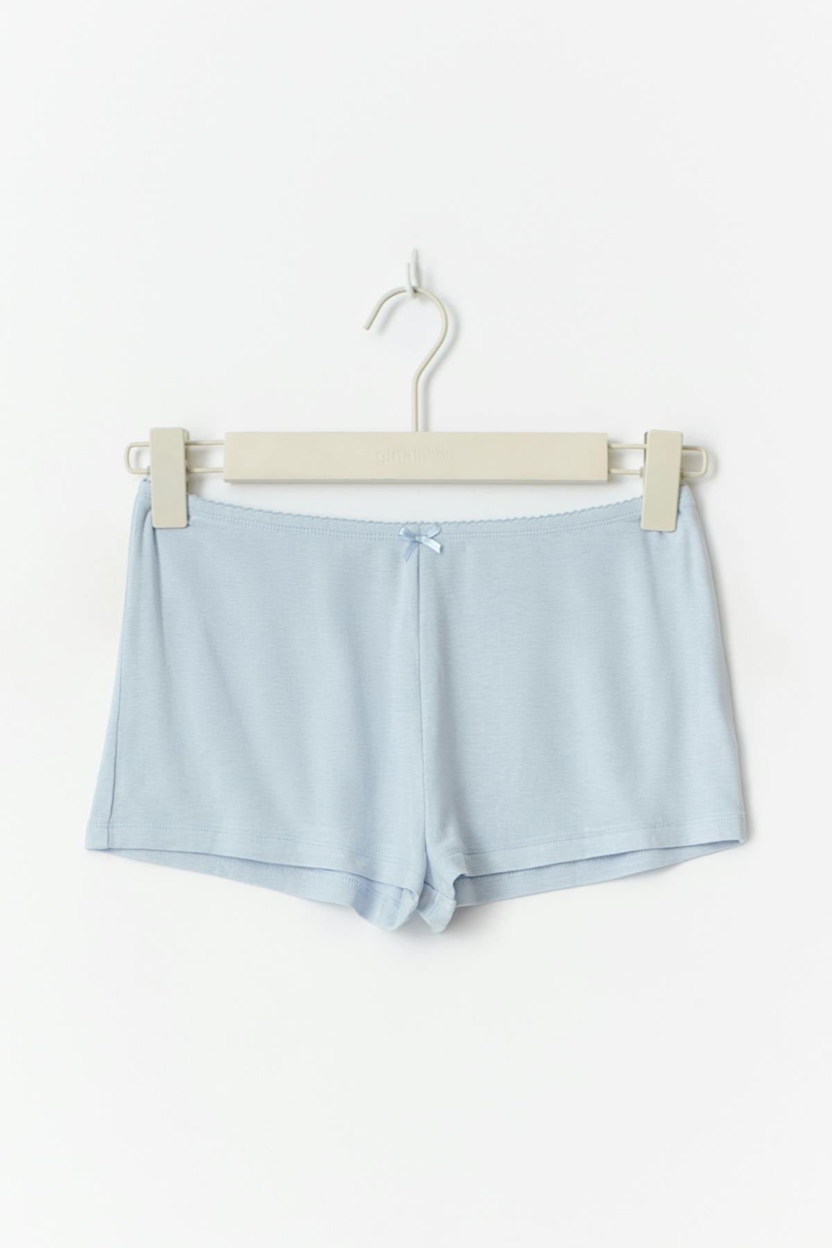 Soft pyjamas hotpants - Bleu clair