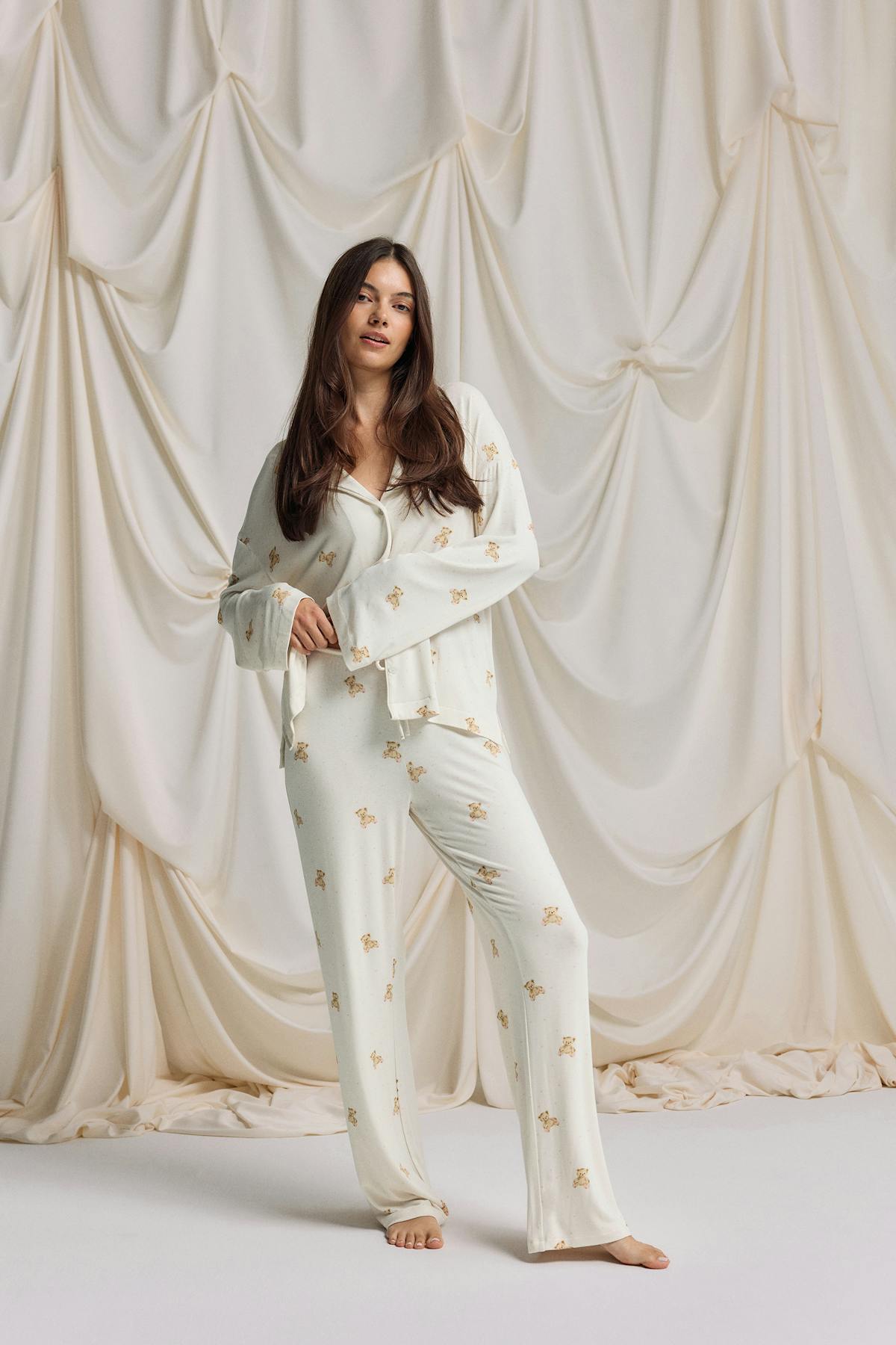 Soft pyjamas trousers - Bleu clair