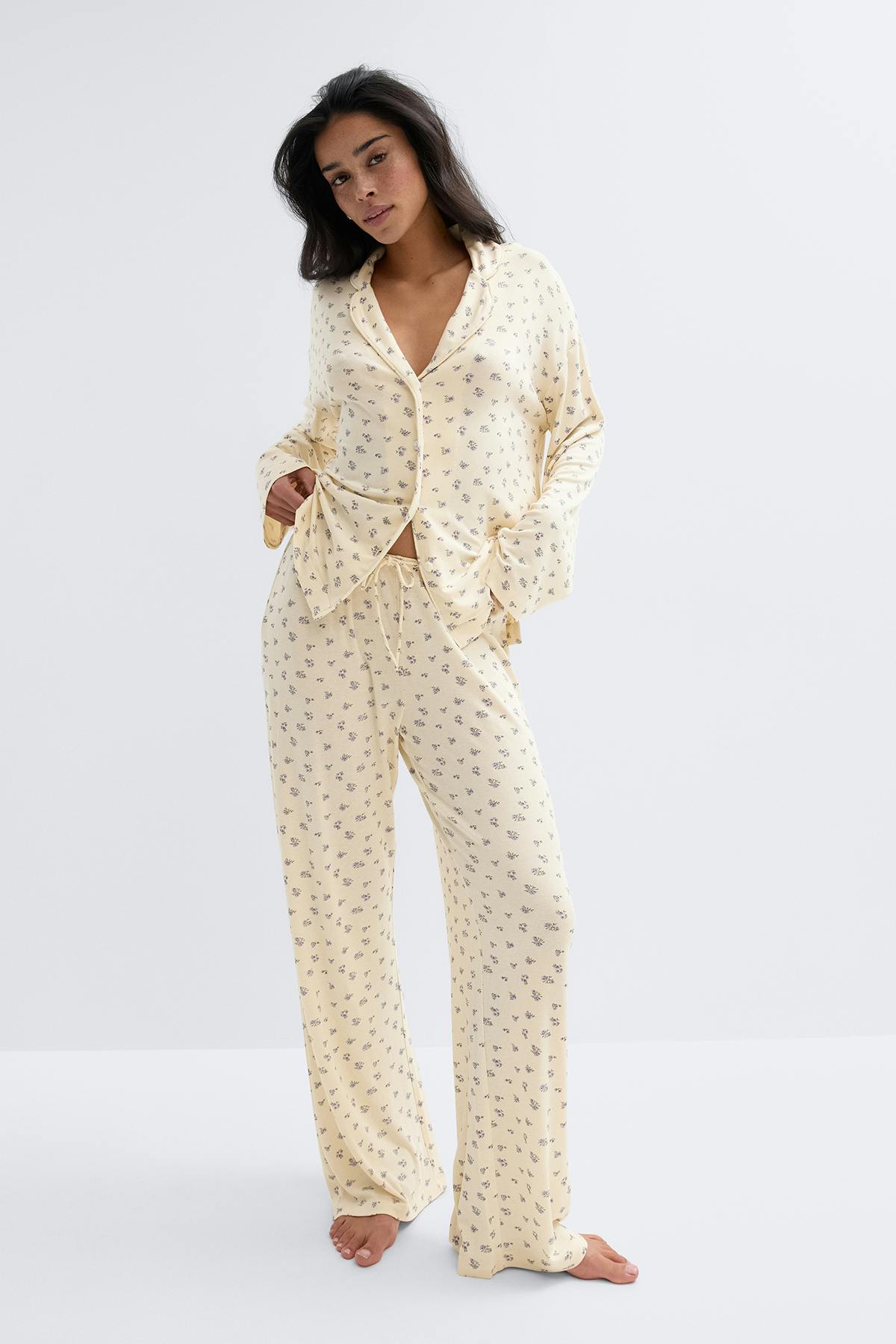 Soft pyjamas trousers - Rio red