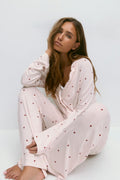 Soft pyjamas trousers - Teddy bear aop