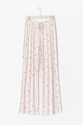 Soft pyjamas trousers - Pink heart aop