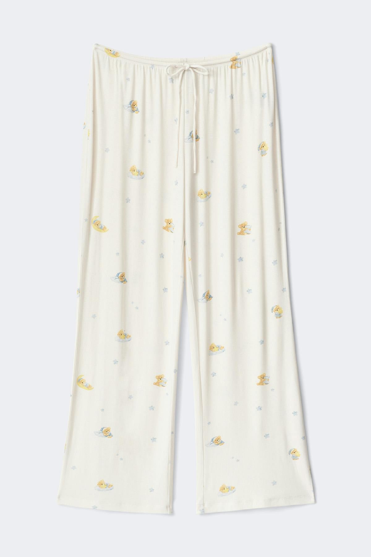 Soft pyjamas trousers - Berry aop