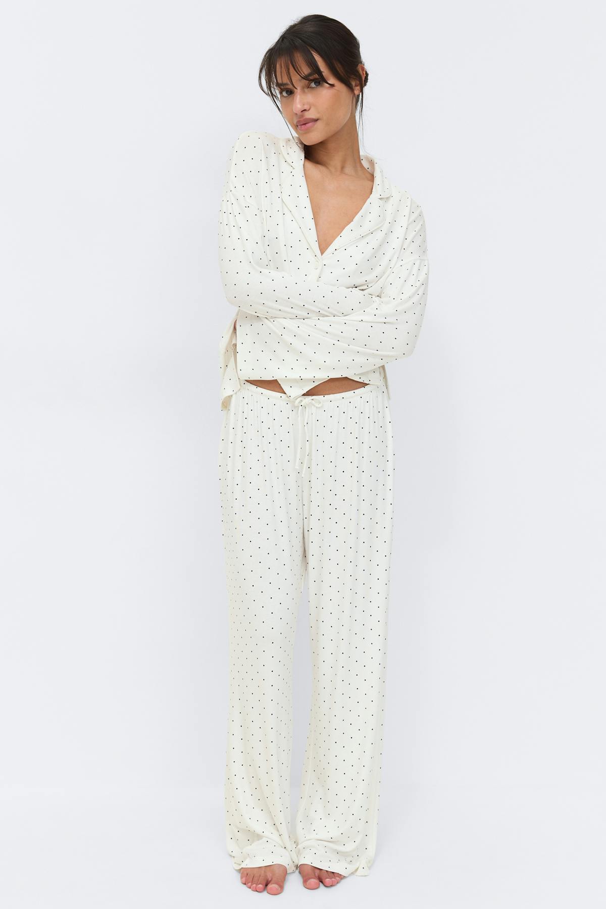 Soft pyjamas trousers - Rio red