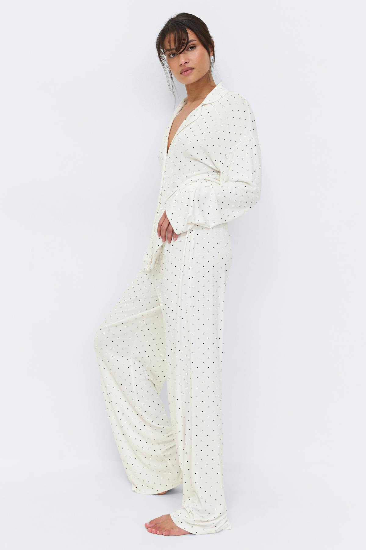 Soft pyjamas trousers - Rio red