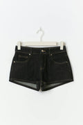 Micro denim shorts - Rinse