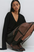 Sheer skirt - Pinstripe
