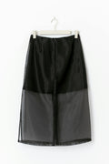 Sheer skirt - Pinstripe