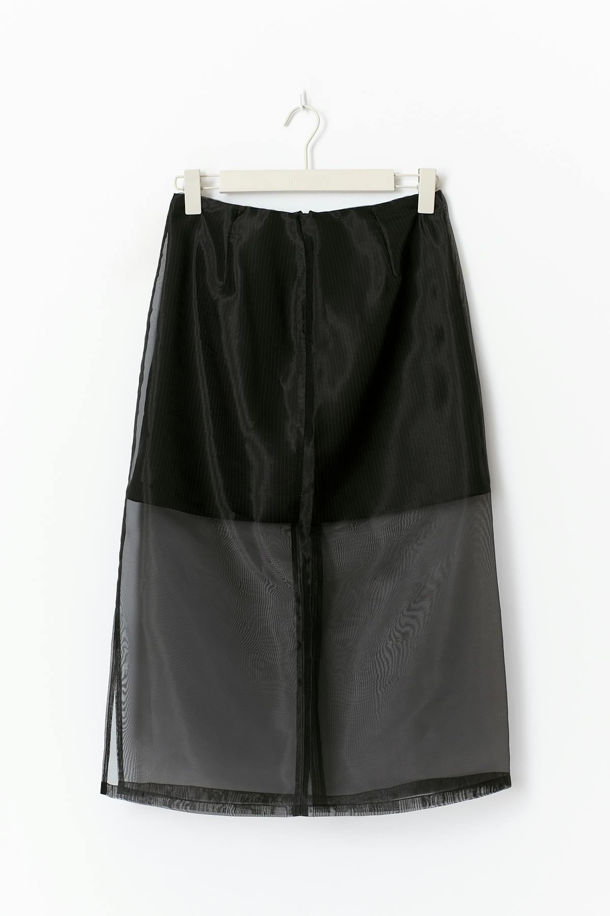 Sheer skirt - Pinstripe
