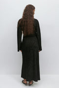 Structured skirt - Noir