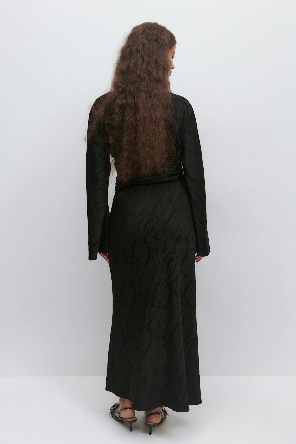 Structured skirt - Noir