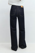 Front pocket flare jeans - Bleu
