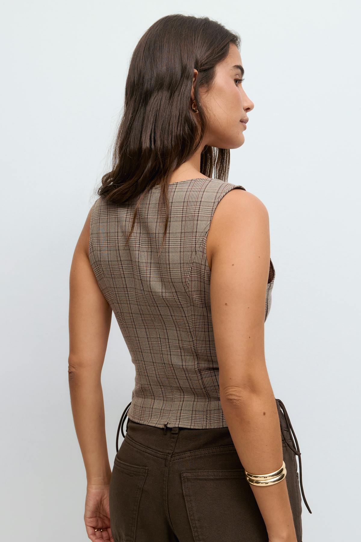 corset top - Vintage flower