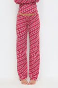 Low waist loungewear trousers - Stone