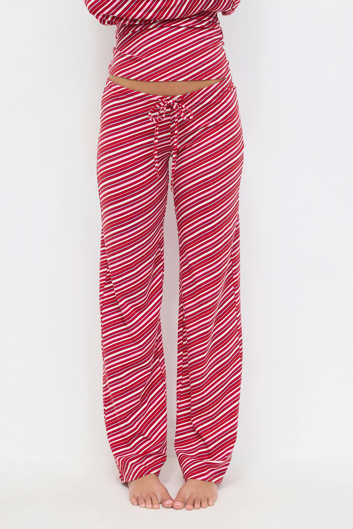 Low waist loungewear trousers - Stone