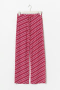 Low waist loungewear trousers - Christmas stripe