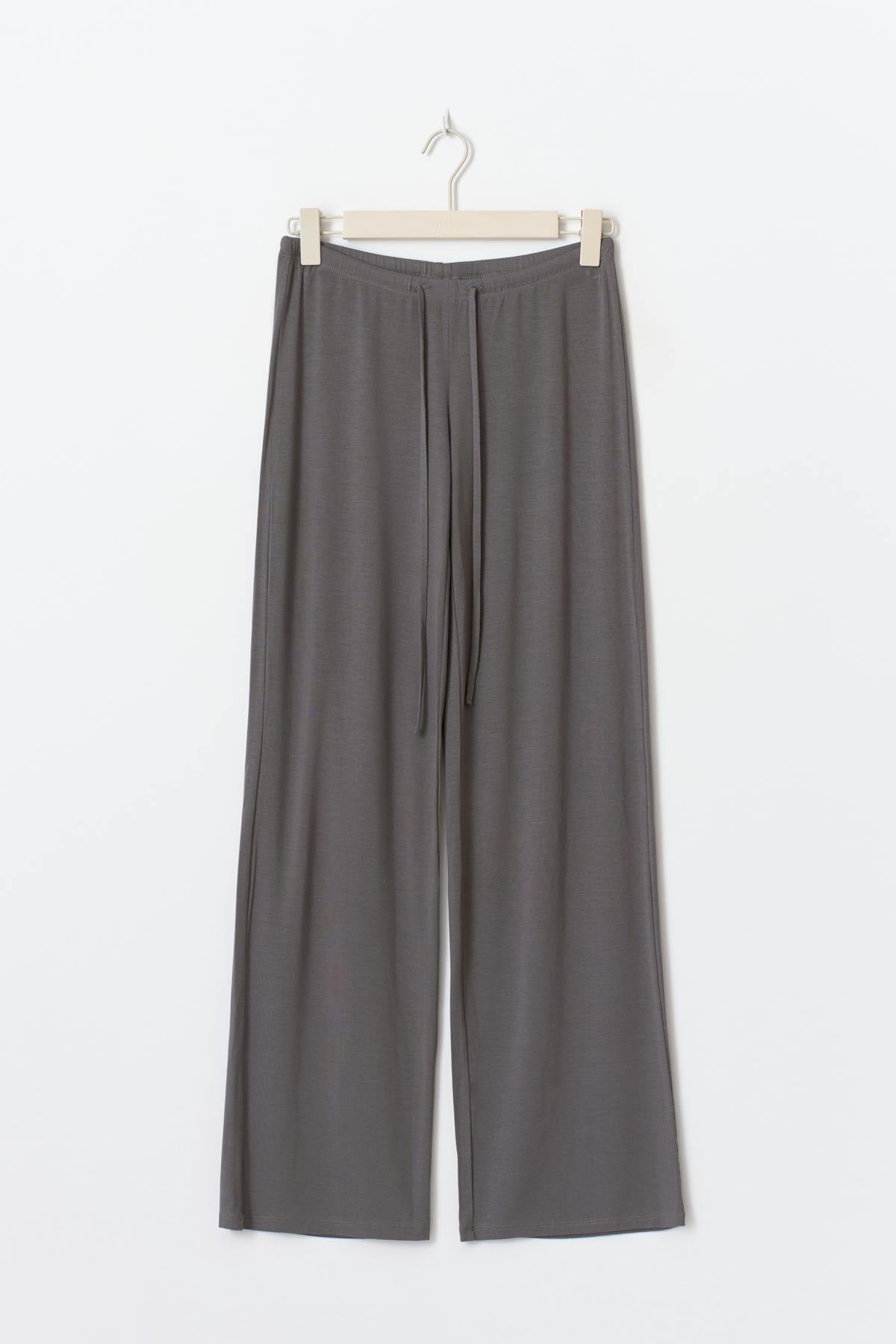 Low waist loungewear trousers - Stone