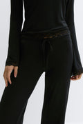 Low waist loungewear trousers - Christmas stripe