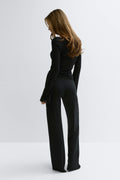 Low waist loungewear trousers - Christmas stripe