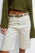 Square buckel hip belt