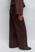 Coated jeans - Bordeaux