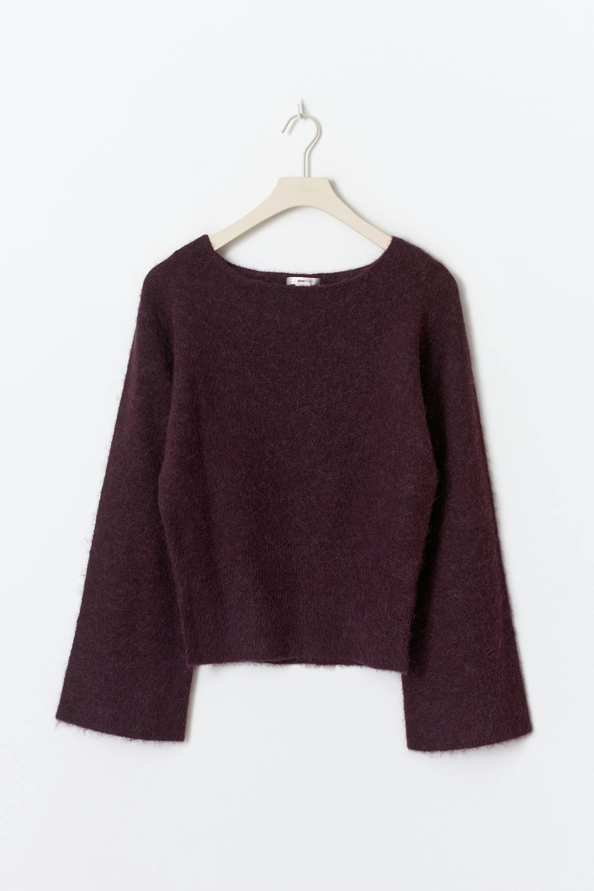 14+ shaped knitted sweater - Soft pink