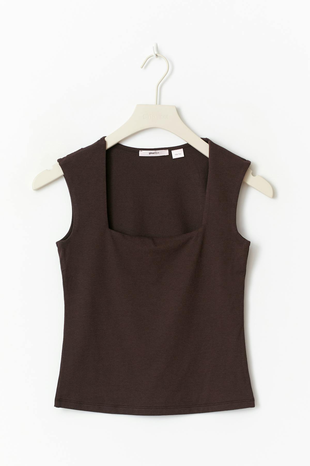 Y square neck top - Java
