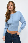 Shaped knitted cardigan - Sea turtle