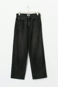 Baggy snap jeans - Deep blue