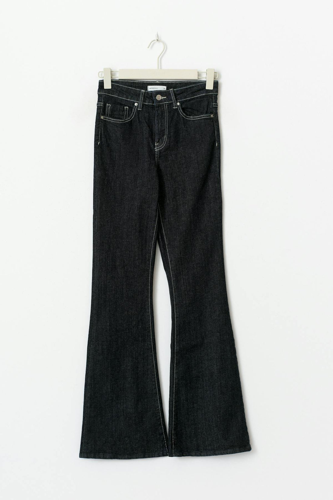 High waist flare tall jeans - Rinse