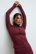 Yoga jacket - Dusty blue