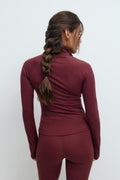 Yoga jacket - Bordeaux