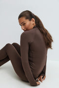 Yoga jacket - Seal brown