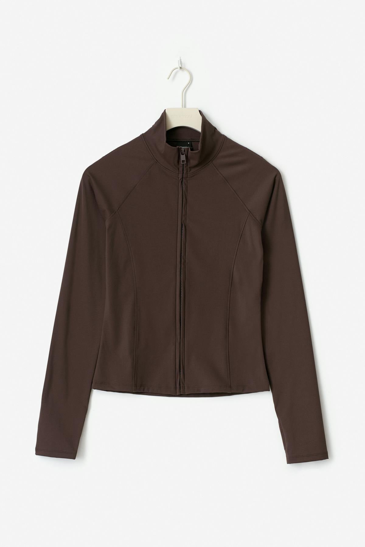 Yoga jacket - Seal brown