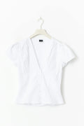 Short sleeve top - Noir