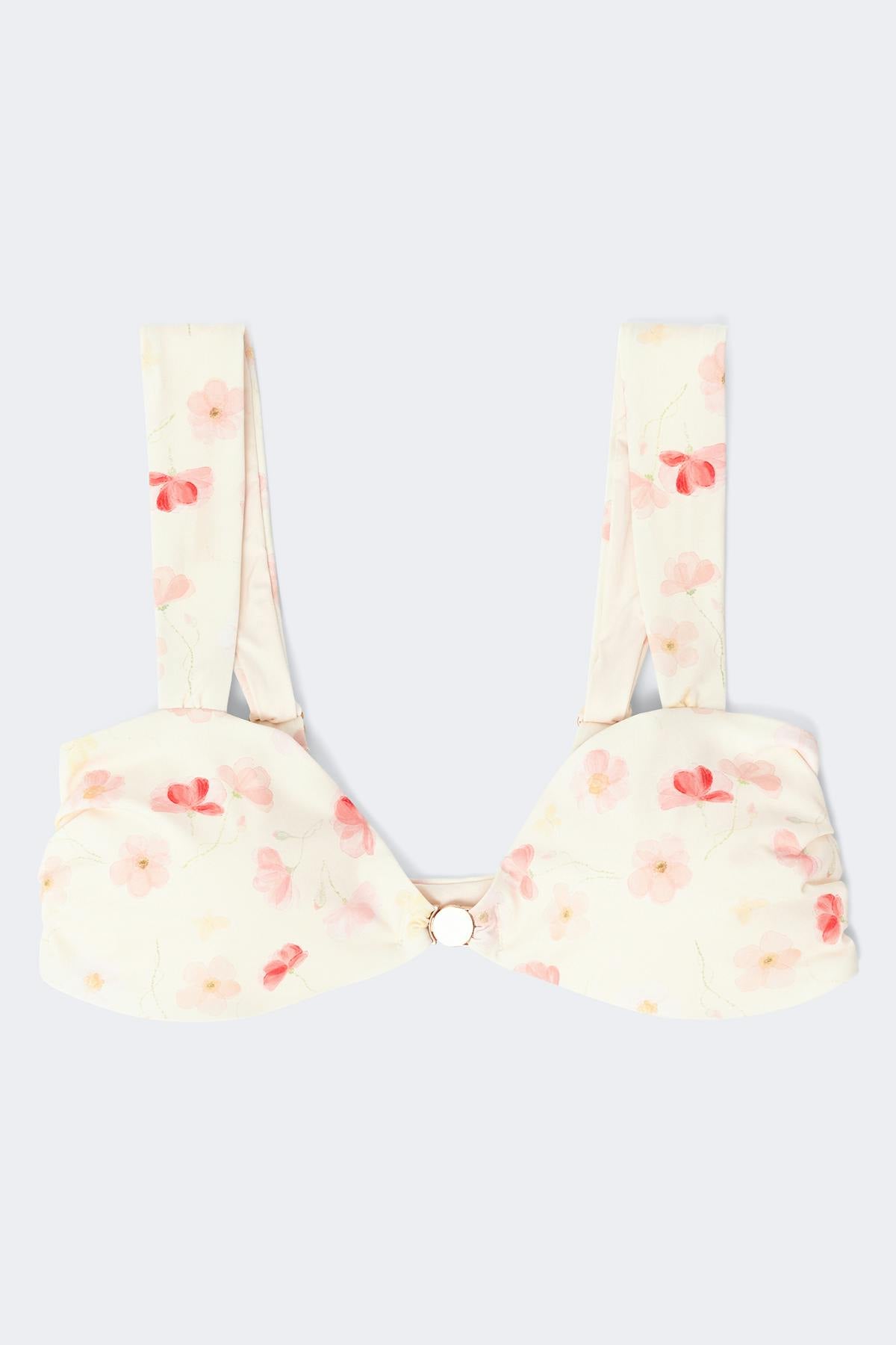 Bikini top - Poppy aop