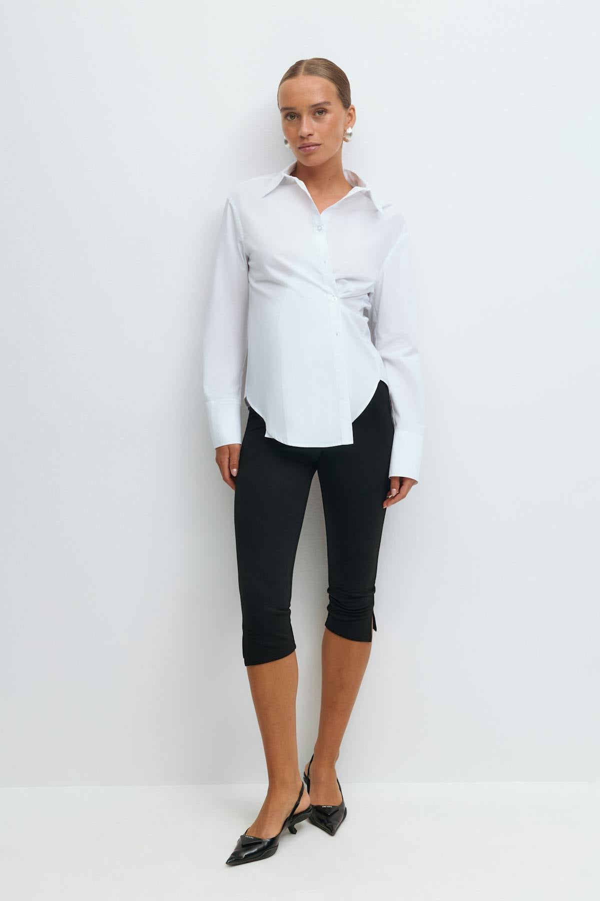 Poplin shirt - Blanc
